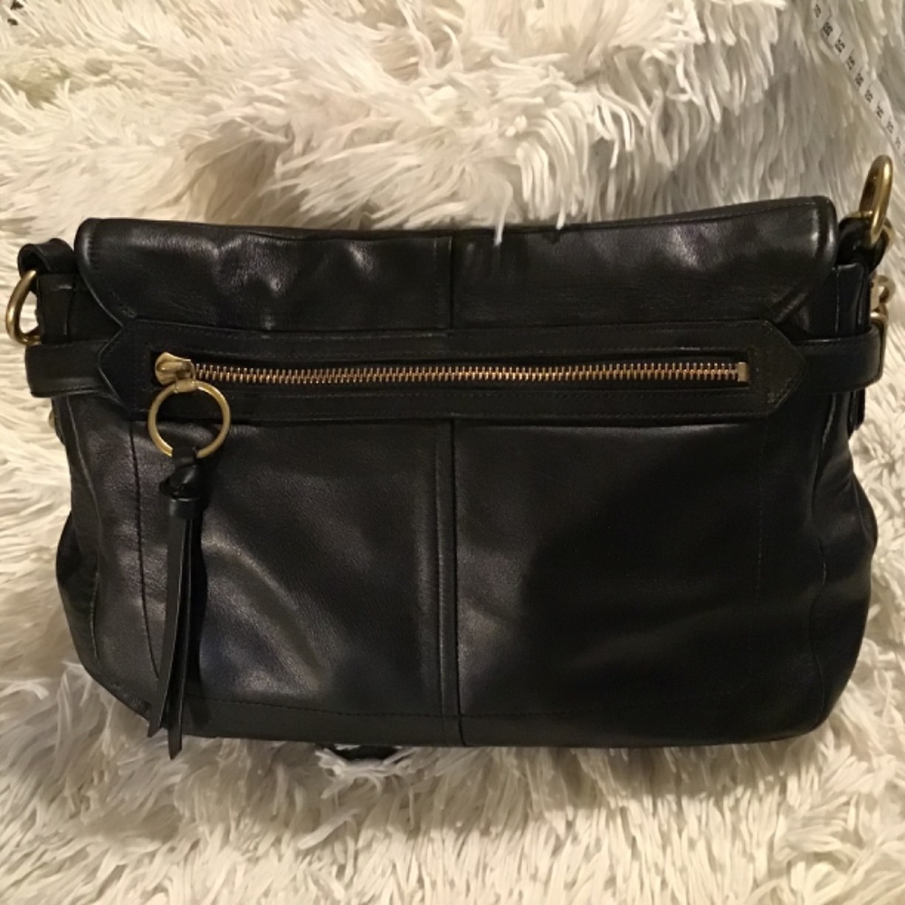 Y2K Coach Bag with Brass Chain Detail - Picture 4 of 8